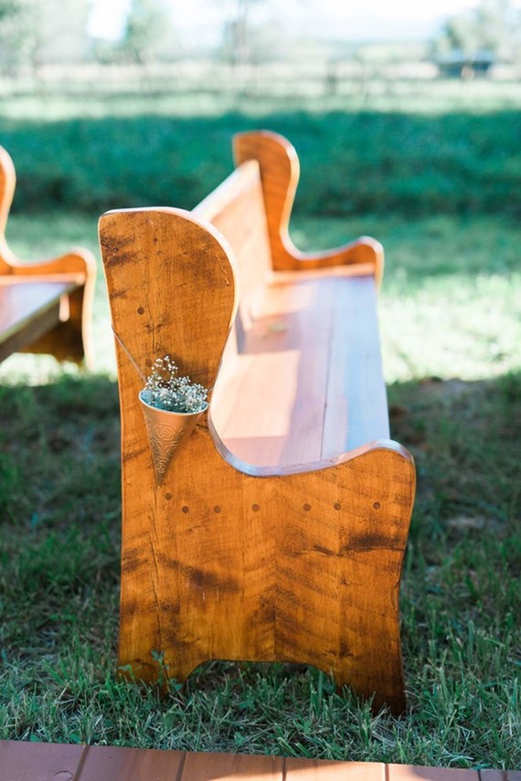 Rustic homespun Colorado wedding