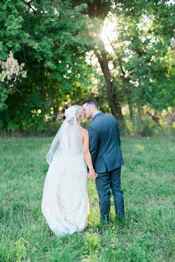 Bride and groom portrait