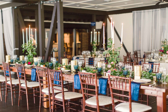 Classic elegant jewel tone wedding