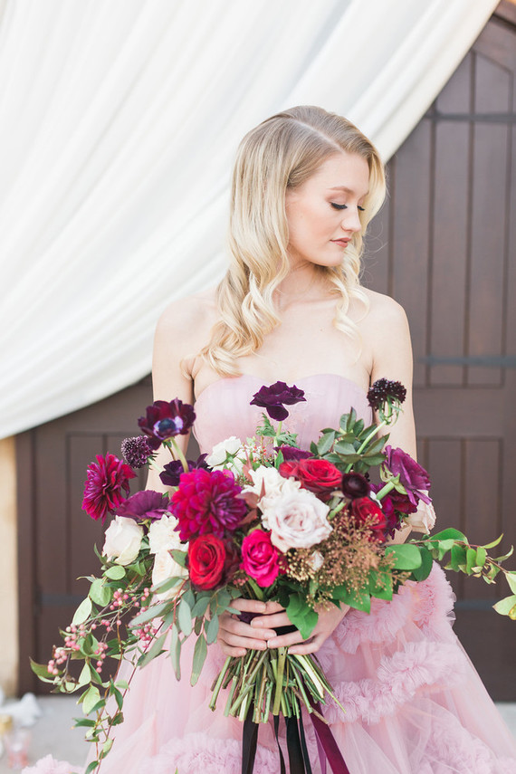 Valentine's bridal bouquet