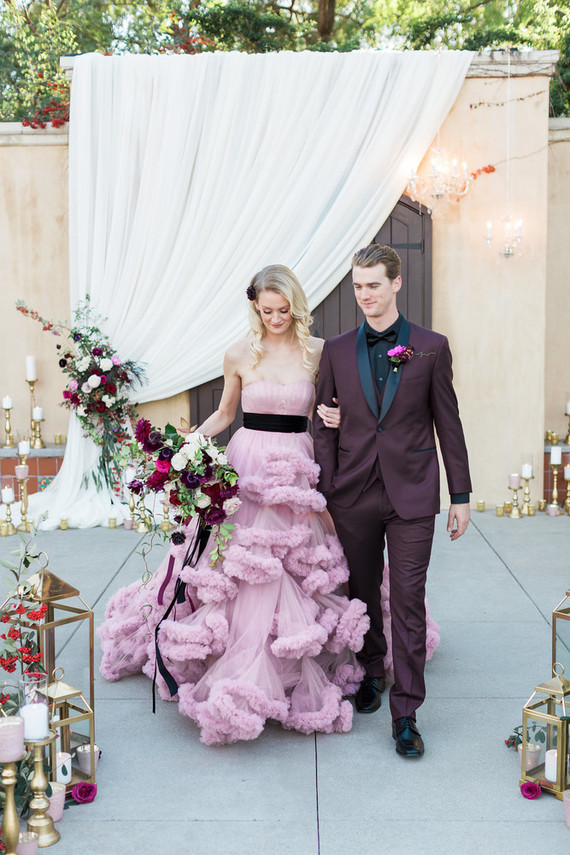 Valentine's Day wedding