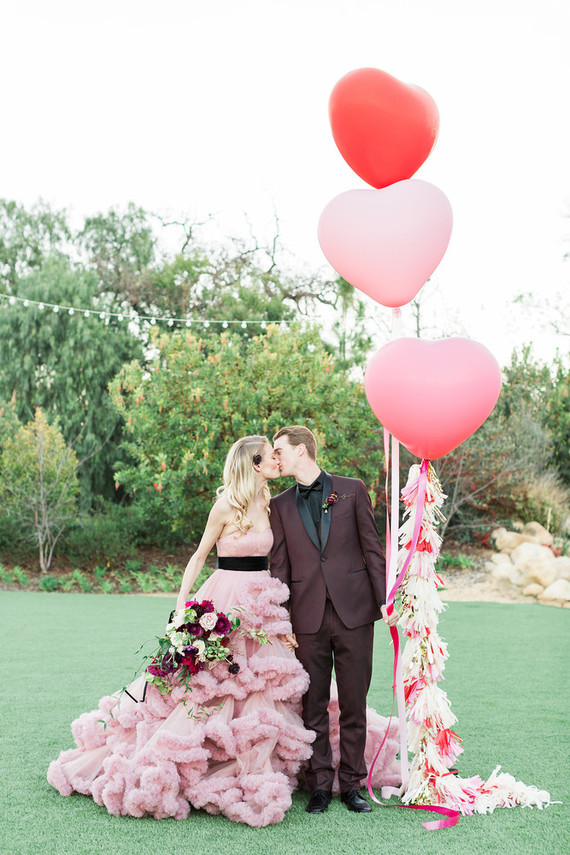 Valentine's Day wedding inspiration