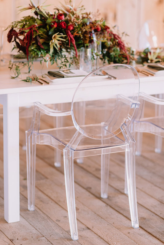 Modern ghost chairs