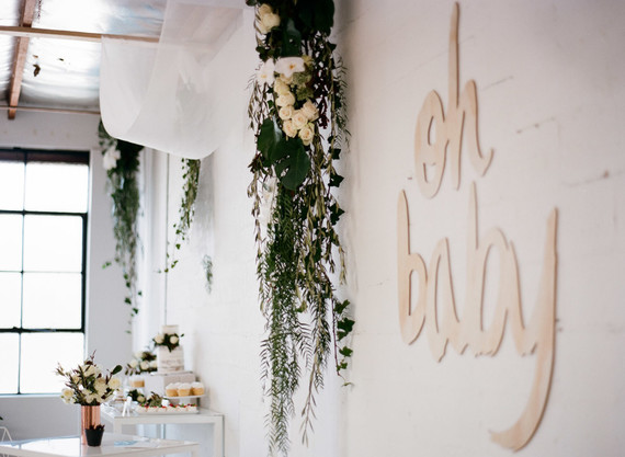 Modern gender reveal party