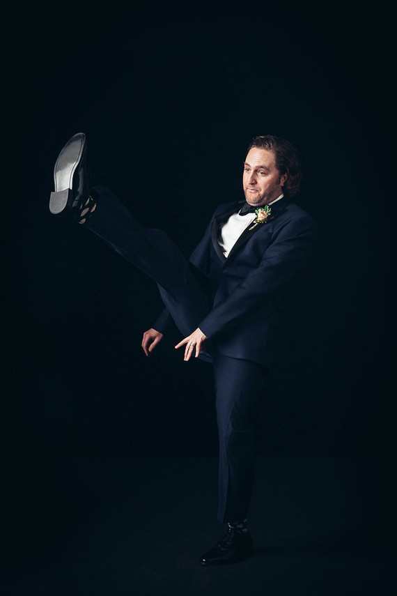 Navy Tux