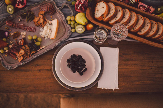 Desert place setting