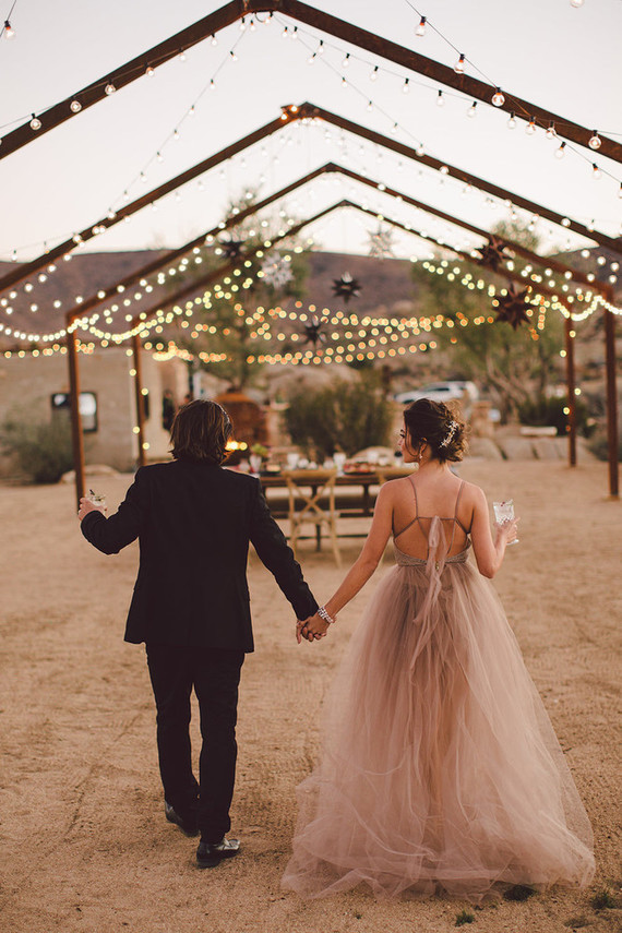 Desert wedding