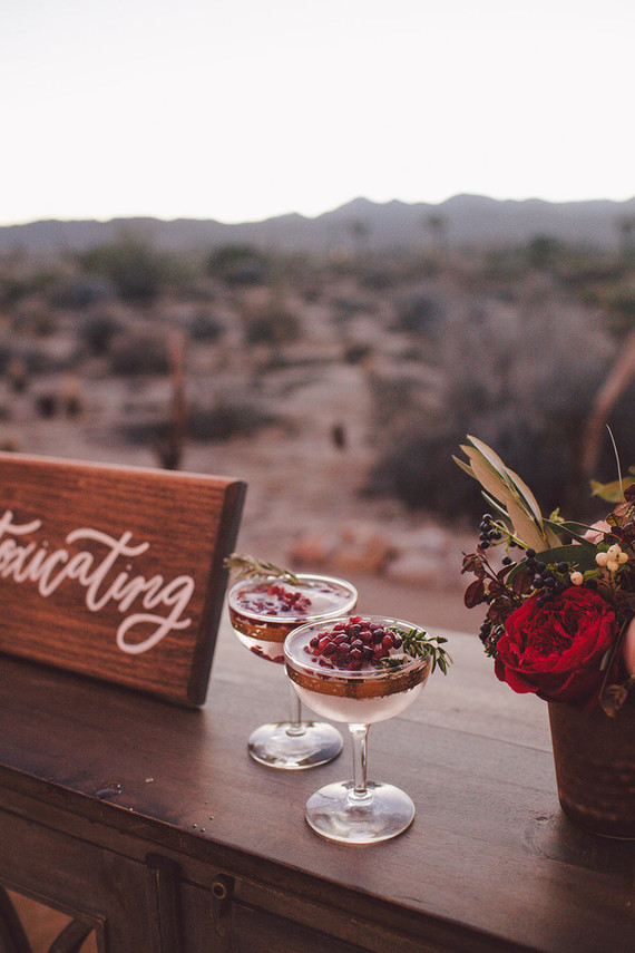 Wedding cocktails