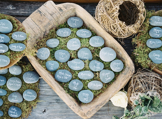 Beach escort cards