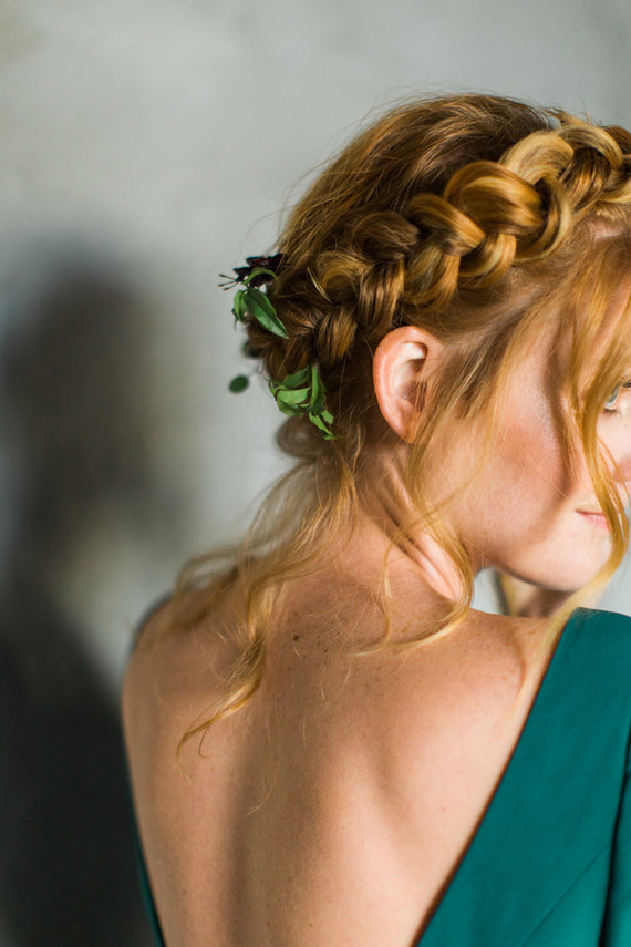 Braided hairstyle