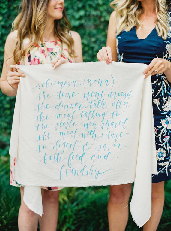 Wedding calligraphy