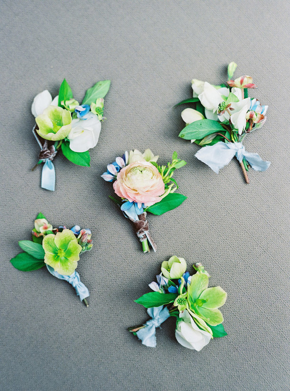Spring boutonniÃ¨res Inspiration