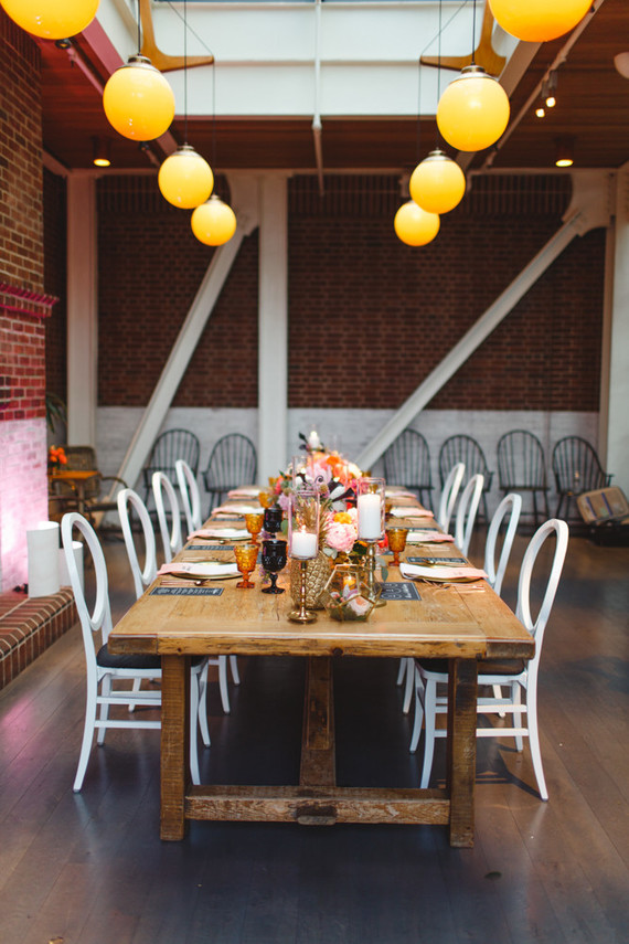 Bachelorette party tablescape