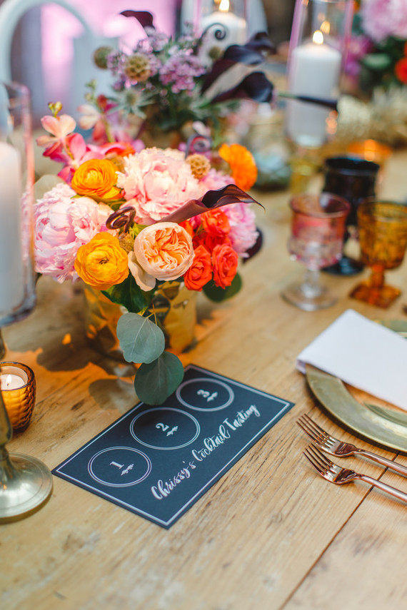 Cocktail tasting