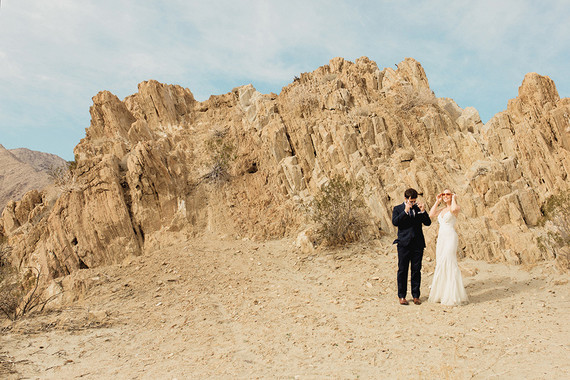 Desert wedding