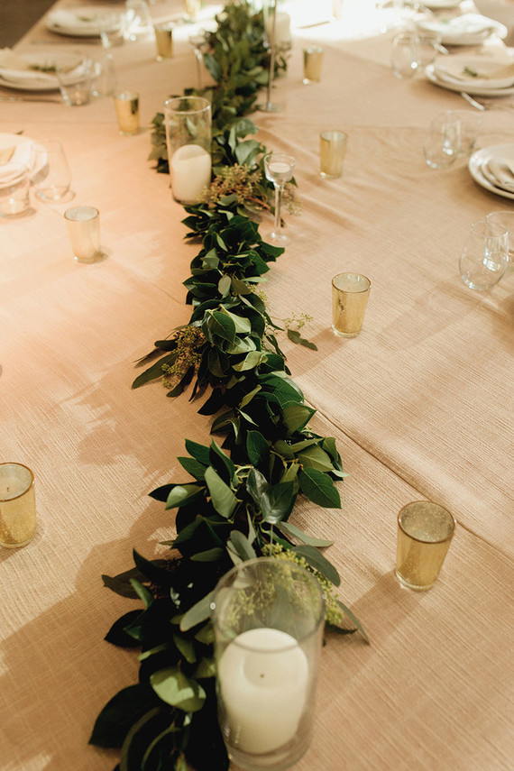 Table garland Inspiration