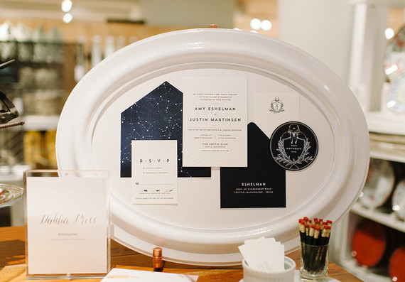 Modern invitations