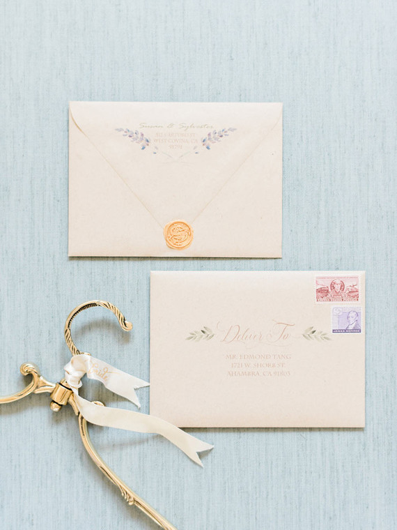 Spring wedding invitations