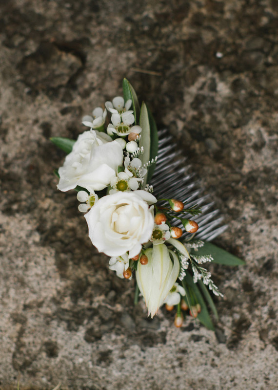 Floral hairpiece