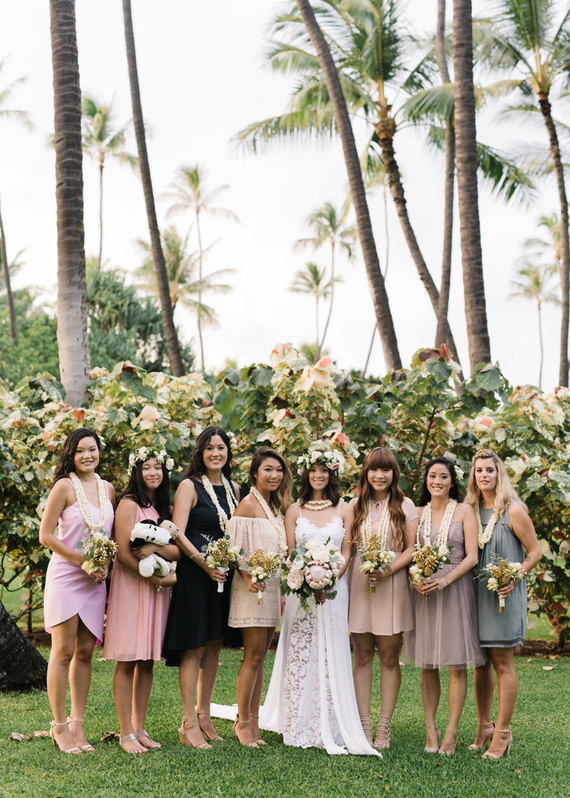 Pink bridesmaids Inspiration