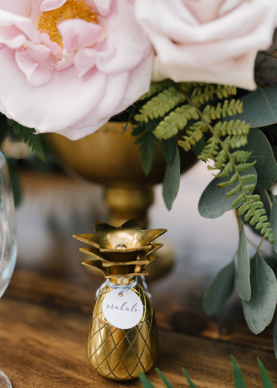 Gold pineapple Inspiration