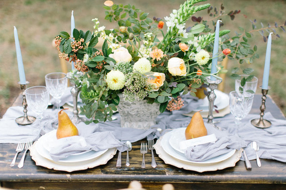 Romantic place setting