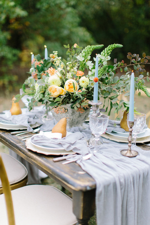 Romantic tablescape