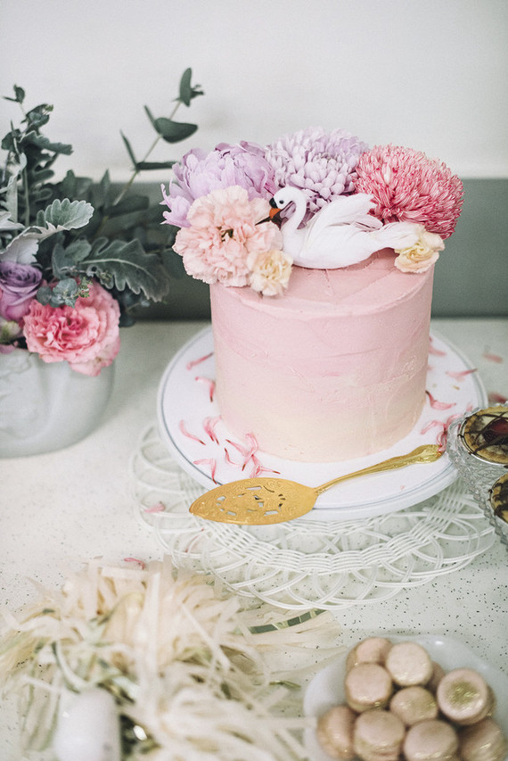 Moody swan lake birthday party Inspiration