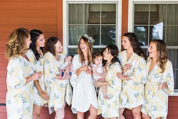 Bridesmaids robes Inspiration