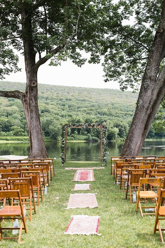Camp wedding