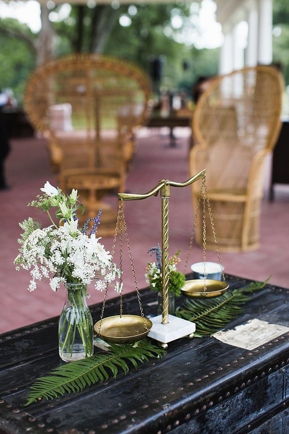 Bohemian summer camp wedding