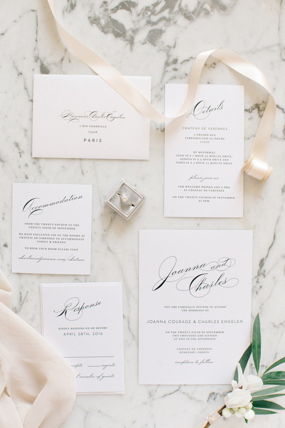 Wedding invitations