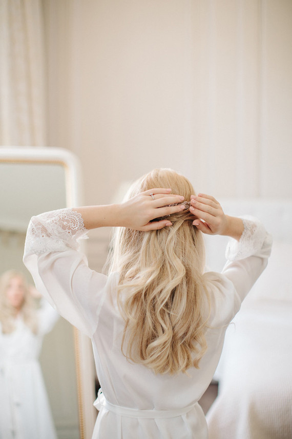 Bridal hair