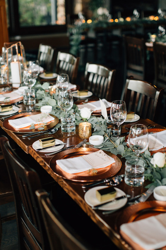 Rustic tablescape