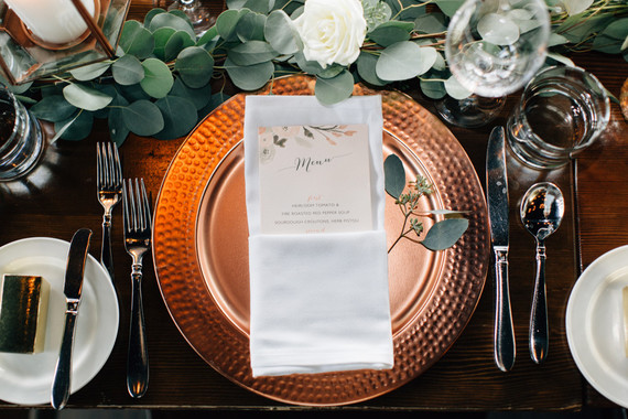 Place setting Inspiration
