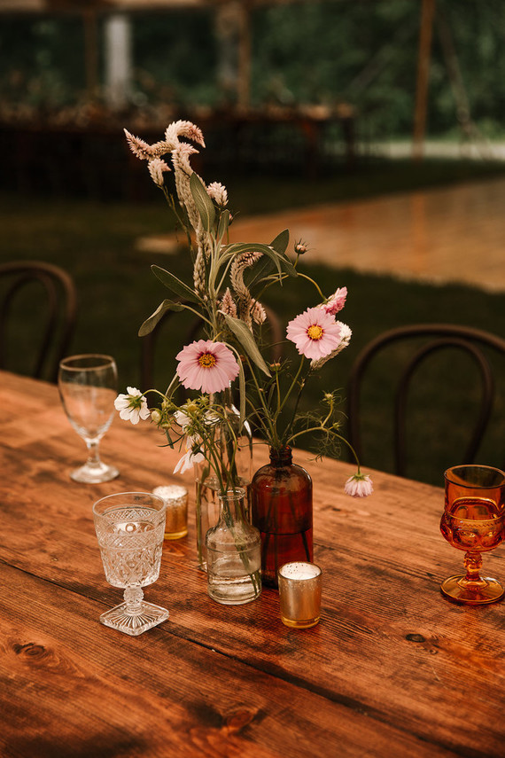 Boho centerpiece