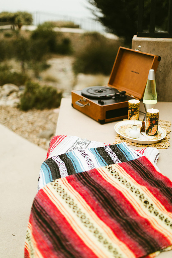 Bohemian wedding at Casa Romantica