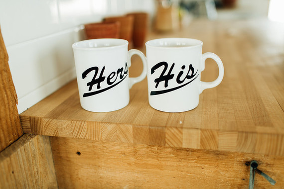 His & hers mugs