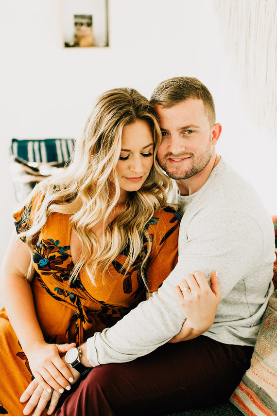 Engagement portrait