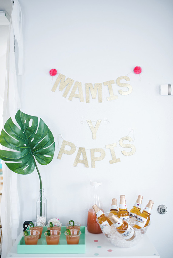 Modern cactus birthday party