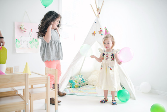 Modern cactus birthday party Inspiration