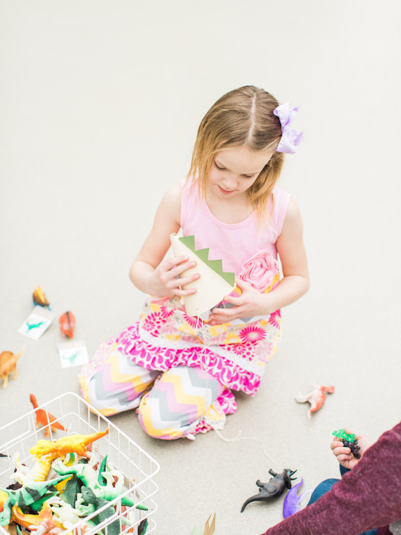 Modern dinosaur 1st birthday party Inspiration