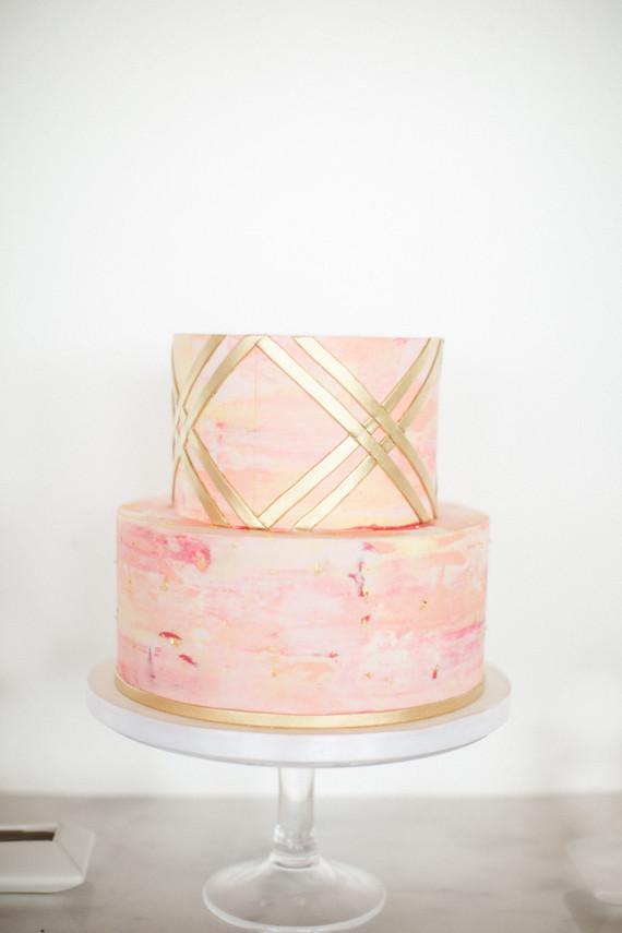 Bright floral baby shower