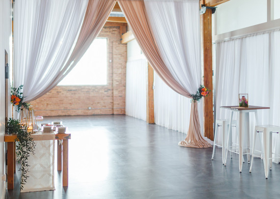 Bright floral baby shower