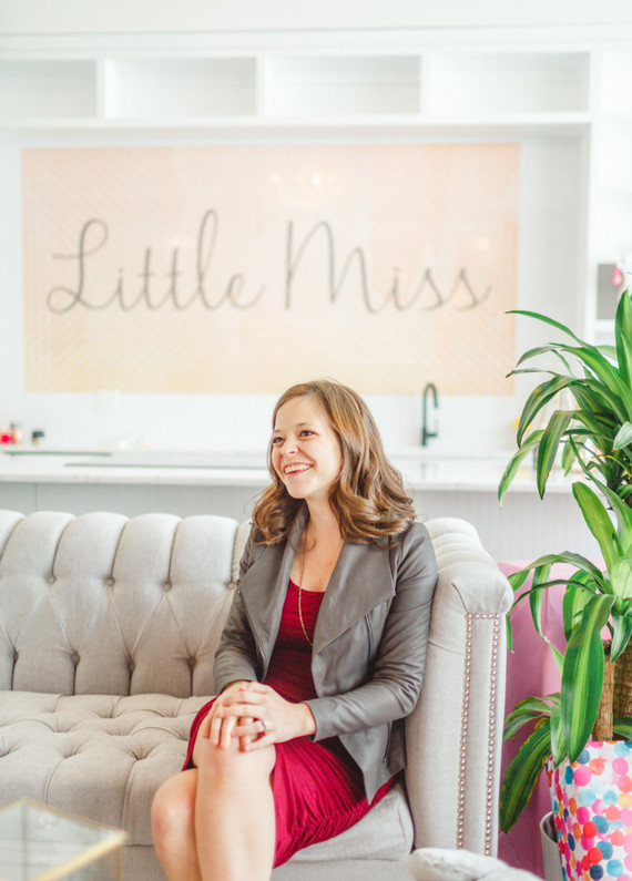 Bright floral baby shower Inspiration
