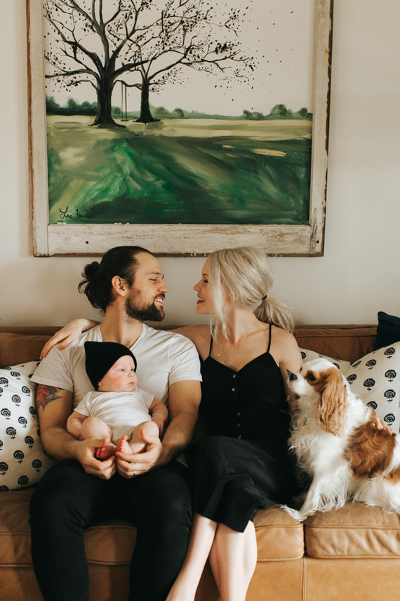 Artsy family home tour