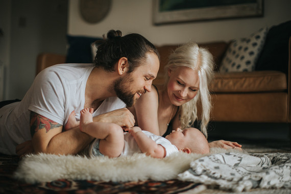 Artsy family home tour