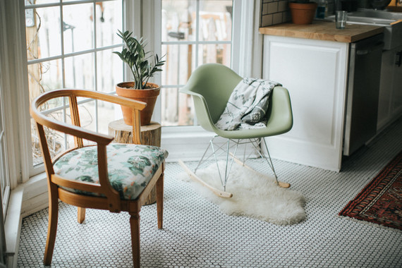 Artsy family home tour