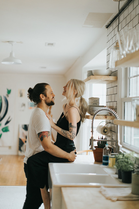 Artsy family home tour