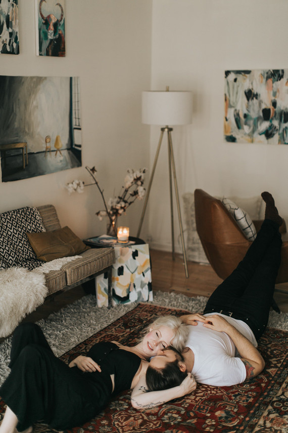 Artsy family home tour